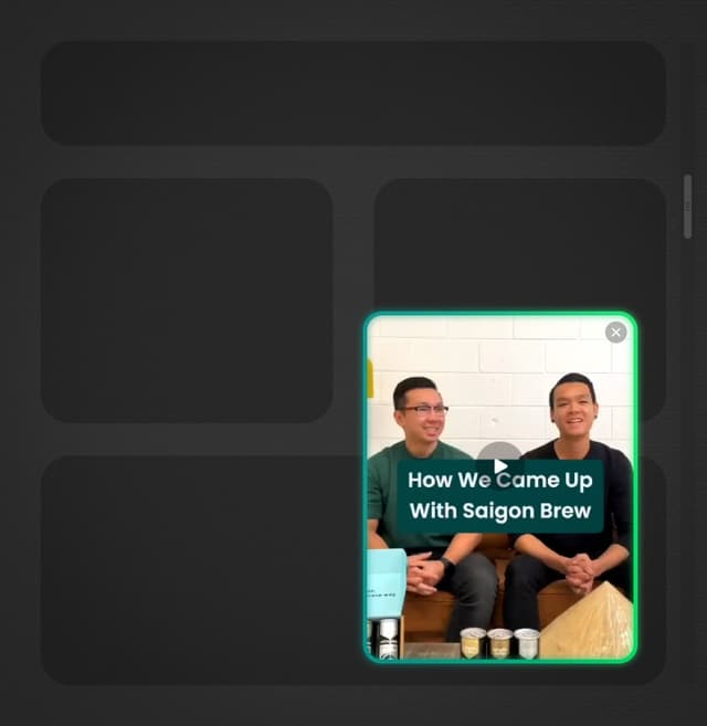 Floating Reels format